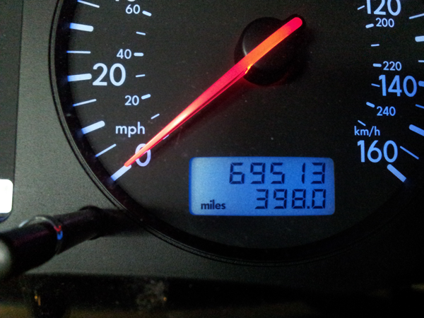 400...ish miles...